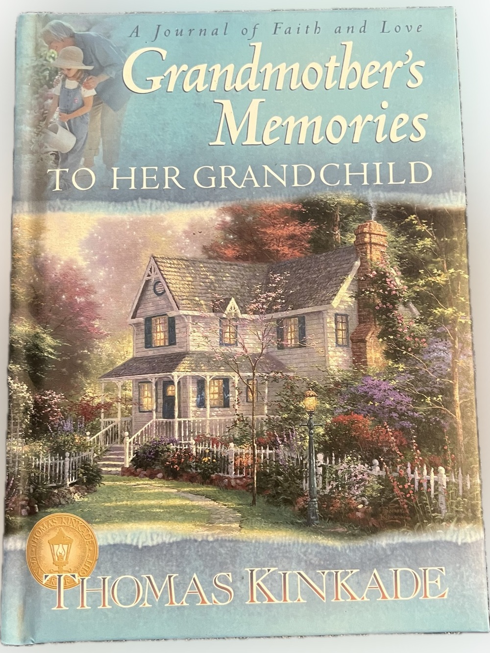 Vintage New Thomas Kinkade Grandmother's Memories To Her Grandchild Hardback
